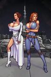 Boobsgames-Leia and Mara (Star Wars) - Porn Comic prncomix